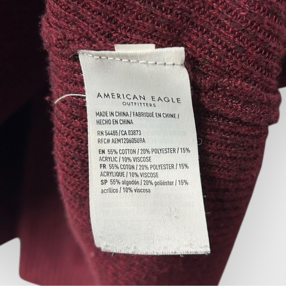 American Eagle Jegging Fit Maroon M - Picture 6 of 6